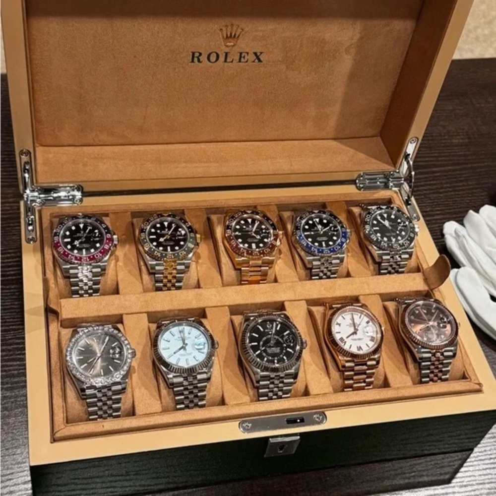Rolex Multi Watch Storage Display Box - Picture 5 of 9